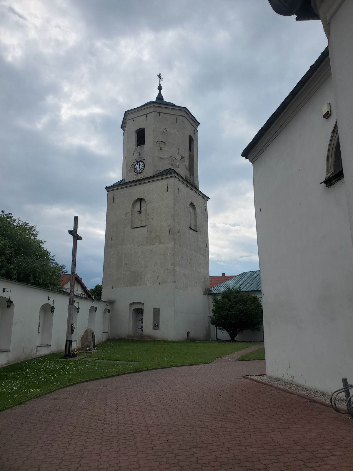 Church yard tower