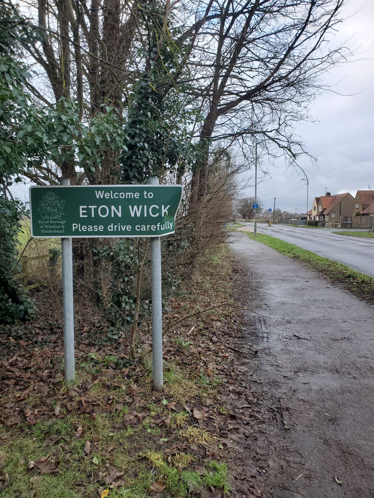 Eton Wick road sign